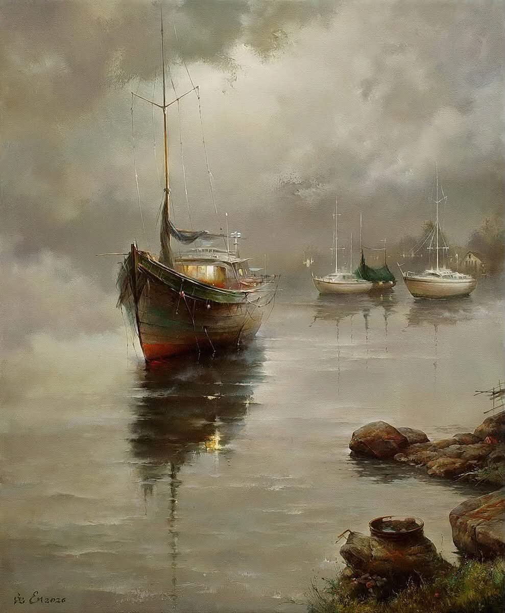 olgatuleninova's tweet photo. The Silence of Expectation”
Oil on Canvas - 60 x 50 cm
Created;2026
By Belarusian Painter..Igor Egorov (b.1964) https://t.co/6zBWNlN86N