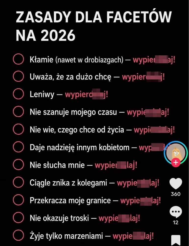 swiadomosczw's tweet photo. Tyle mają do powiedzenia nasze wulgarne witaminki. A potem zdziwienie, że nie trafiają na dobrych chłopaków. https://t.co/QT1zeEzi4d