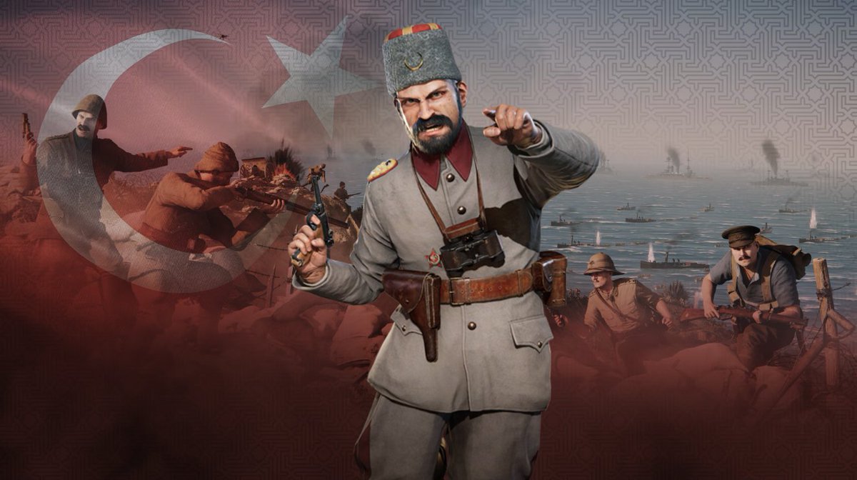 alicinaroglu's tweet photo. Gallipoli Ottoman Fronts oyunu muazzam olmuş. Özellikle oyunun oynanışı, atmosferi ve özellikle müzikler beni çok etkiledi. Özellikle Plevne Marşı yorumu harikaydı. Modellemeler çok başarılı, oyunun tüm arayüzü, diyalogların Türkçe olması da yapımcısı BlackMillGames'e bir teşekkür etmemizi gerektiriyor. Dilerim çok büyük pazar payı olan popüler oyunlar da Türkiye pazarını yok saymaktan vazgeçip gerek arayüz, gerek altyazı gerekse böyle spesifik DLC'ler eklerler.