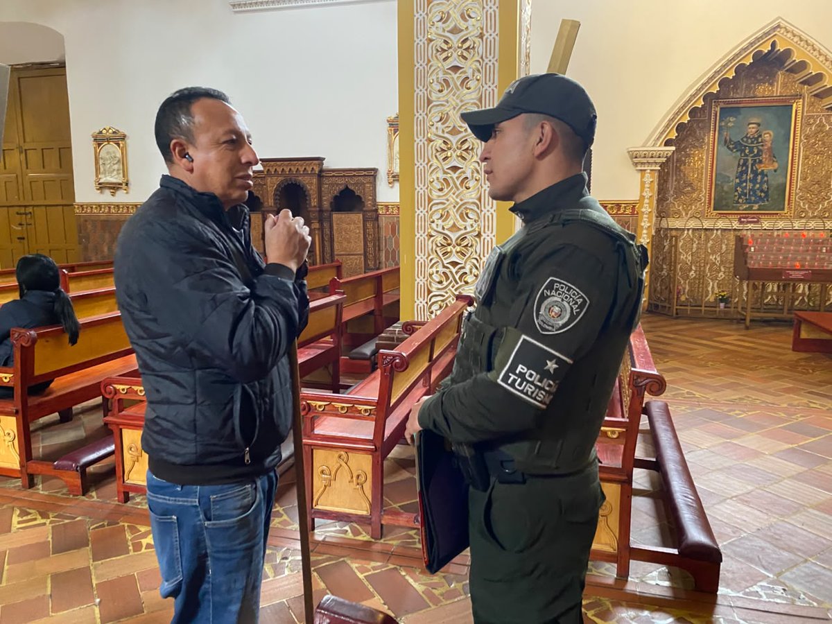 ProteccionPonal's tweet photo. En Pasto llevamos a cabo visitas en diferentes centros religiosos. Con acompañamiento y visita promovemos un turismo religiosos seguro. https://t.co/muVXh2k783