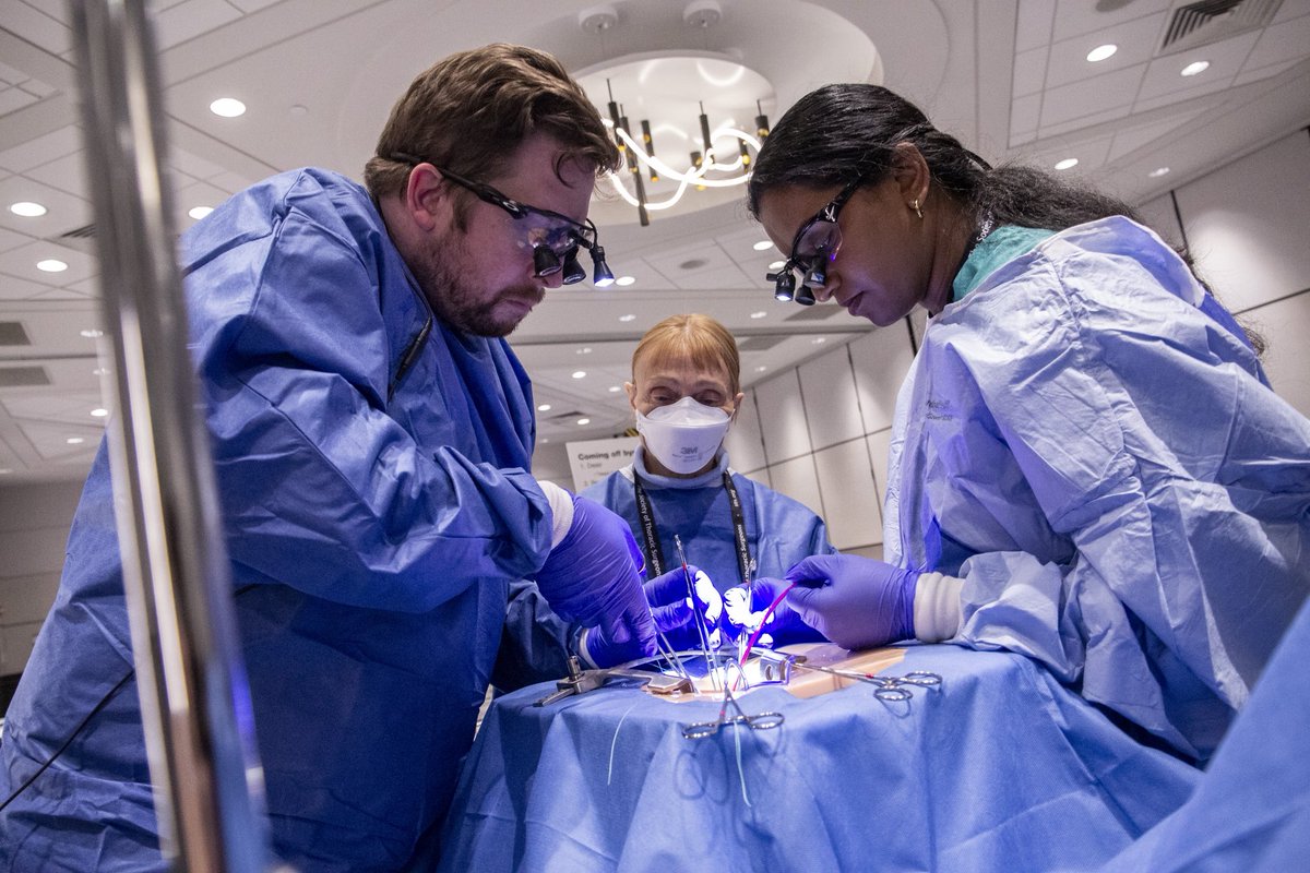 STS_CTsurgery's tweet photo. The learning is underway, the discussions are happening, and the next generation of cardiothoracic surgeons is gaining hands-on experience alongside expert faculty.
A look at day one of #STSBootCamp 📸 https://t.co/D4a5iHDFBU