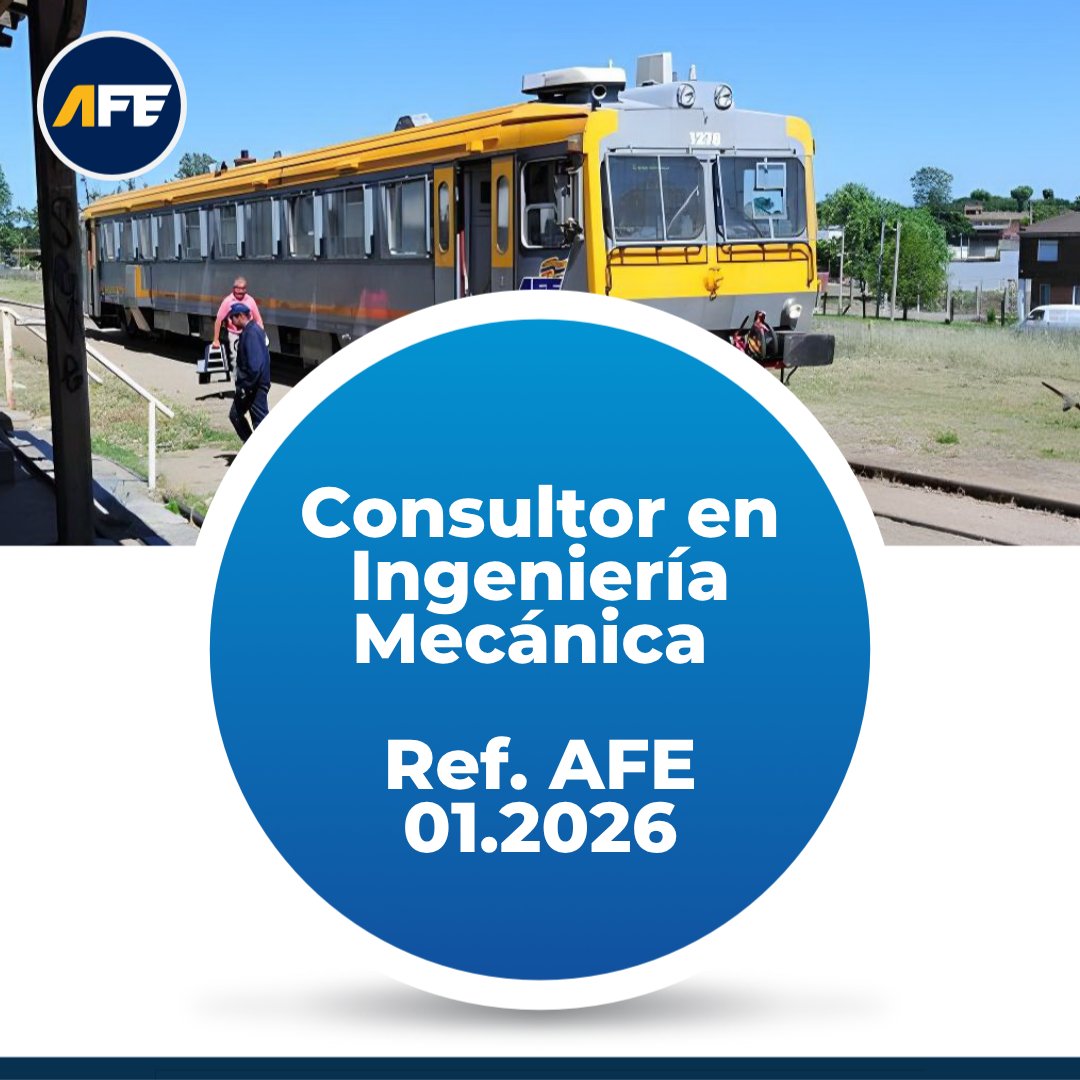 AfeUruguay's tweet photo. Llamado a consultor en ingeniería mecánica https://t.co/SfNxRwsDAw https://t.co/JwKv6oAVEp