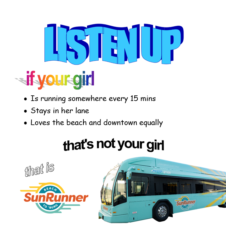 RidePSTA's tweet photo. Take notes! Always trust a public transit baddie!🚌✨ https://t.co/A89ZjAriy9