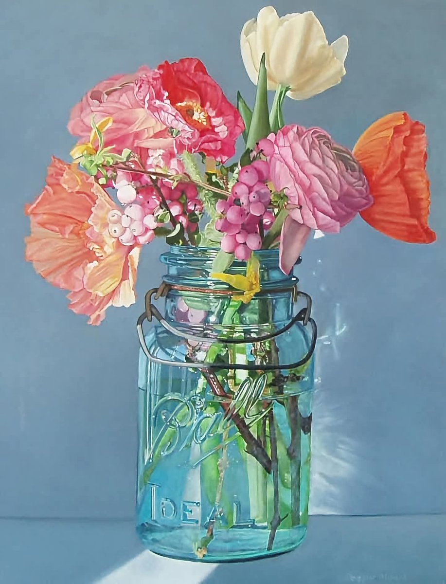 olgatuleninova's tweet photo. Chelsea Flowers IV ' ,
Oil on Panel, 22" x 28"
 Peggie Blizard https://t.co/TyTIjVwDIt