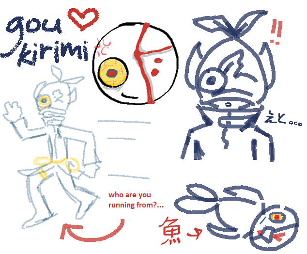 kavtasrophe's tweet photo. trying the other options i have in ms paint
#goukirimi #mo4 #kirimi https://t.co/eQuV7kdVAR