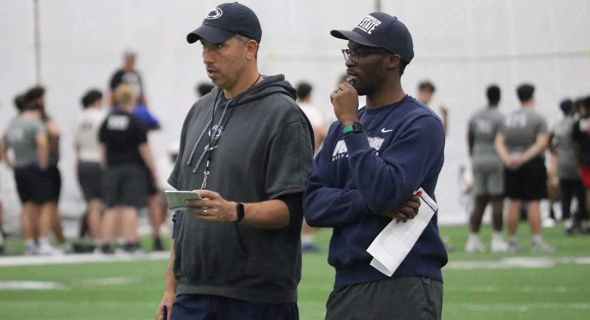 SeanFitzOn3's tweet photo. Optimism abounds in preseason camp, as always. But what does Penn State need to clean up the most in the two weeks before Marshall comes to town? 

A few key issues stick out heading into PSU's second scrimmage. 

Chief Concerns: https://t.co/r6JJD0pHbG https://t.co/1MlEnJfJQ5