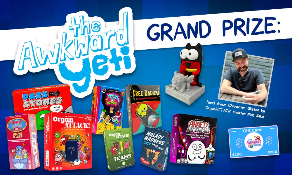 ETBoardGames's tweet photo. Enter to win HUGE #Giveaway from
@theawkwardyeti
5 win +150$ in prizes 1 wins +$350 in prizes! Enter here:  https://t.co/e6le16mJuK and repost daily for more entries #giftcard #boardgames #kickstarter https://t.co/PM6ewDvpfE