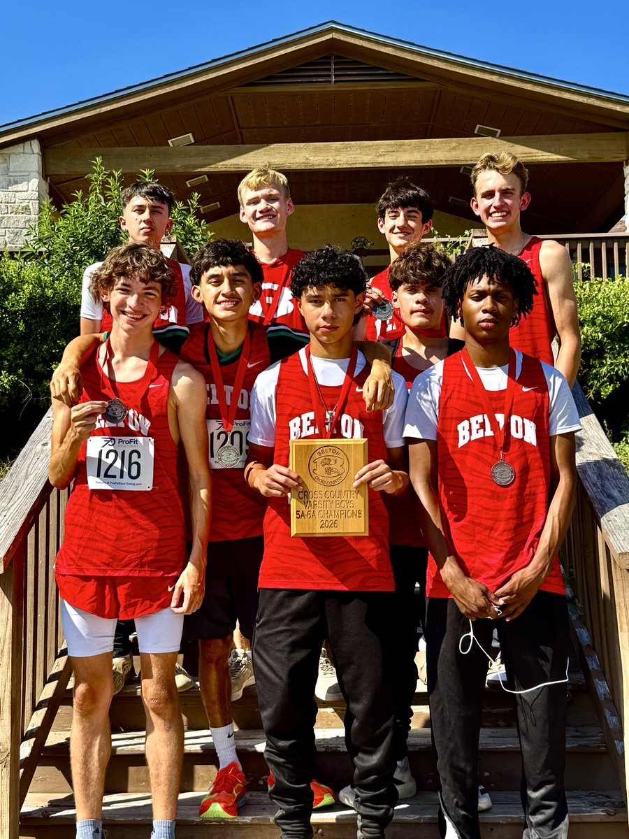 beltontigerxc's tweet photo. Today the Belton Tigers and Lady Tigers competed at the Belton XC Invitational at BLORA!!  Varsity girls; Varsity boys; JV girls; JV boys were division Champions!!  Great start to the 2026 season!!! @BeltonHS @BeltonISDAth @BeltonTigerABC https://t.co/2jlPccMZDT