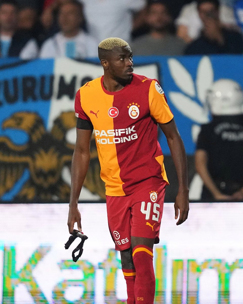 SSE_NGA's tweet photo. ⚽⚽ 
🅰️⚽⚽ 

Victor Osimhen already has 4 goals and an assist in his first 2 games for Galatasaray this season. 🔥 https://t.co/kmLGyeiHTT