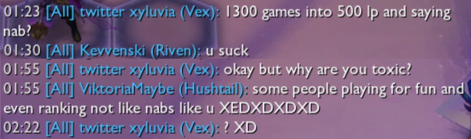 xyluvia's tweet photo. im used to toxicity in the community but delusion as coping method? thats too far. https://t.co/1T2Zn4Zw9a