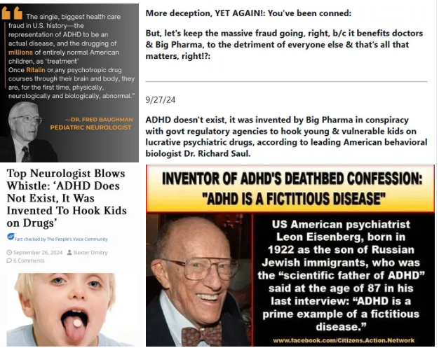 JaniceJame6vjh's tweet photo. @DrMcFillin Scammed by #BigPharma/#FDA/#CDC/docs (it's abt $ 4 them)!

https://t.co/sMTKgV1own

https://t.co/Xlx8fpgiKZ

https://t.co/hrDlYJTaWj

#Meme #ADHD #Psychiatry #Psychiatrists #Saul #Baughman #DSM #Ritalin #Doctors #Pediatricians  #MentalDisorders #Eisenberg #CDCisaPRIVATEORG https://t.co/YmteRR7QZb