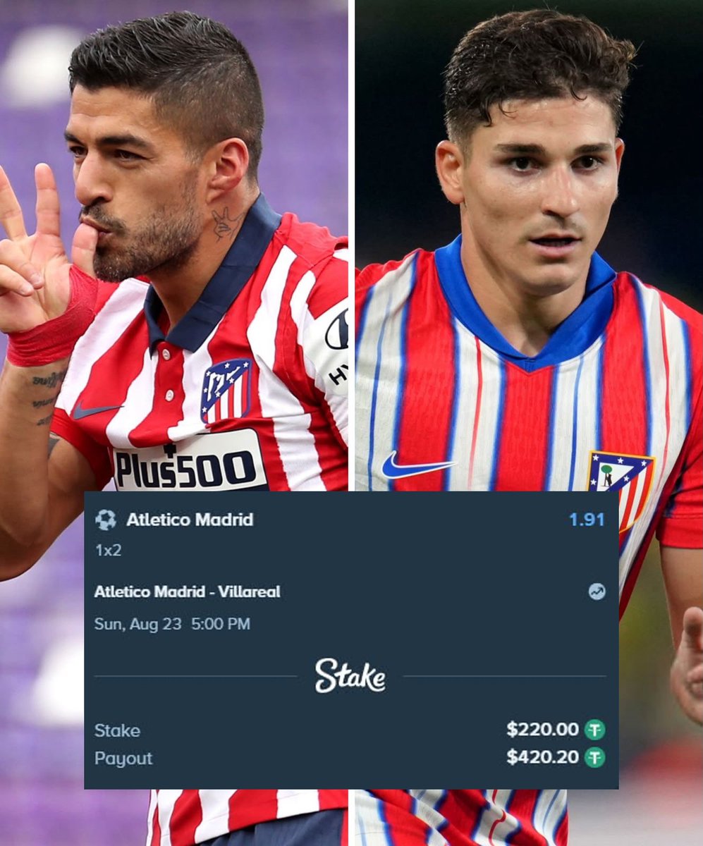 BarcaUniversal's tweet photo. 🚨 Barcelona gave Atlético Madrid Luis Suárez, and they won La Liga with him.

Now Barça approach Atlético well in advance for Julián Álvarez, the player wants the move… and Atlético refuse to let him go.

The difference between one serious club, and one who is not serious. https://t.co/pDLD7xDOTJ