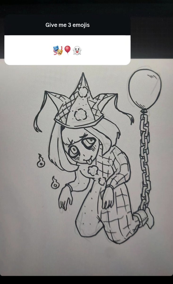 Moonless_artist's tweet photo. First 3 emoji combos, my fav is πππ»
#Artistsupport #clownart #clowncharacter #smallartist #artshare https://t.co/wjmiGjs6YV
