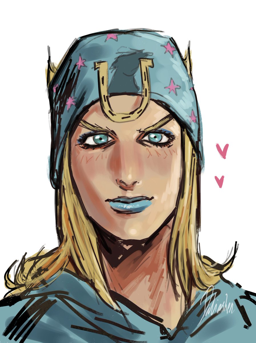 D4li4sh3n's tweet photo. Idk, i asked for some requests and I think these two are one of my favorites 💕. Fem version of Gyro and Johnny. Hope you like it✨ https://t.co/fxKwztWDzX