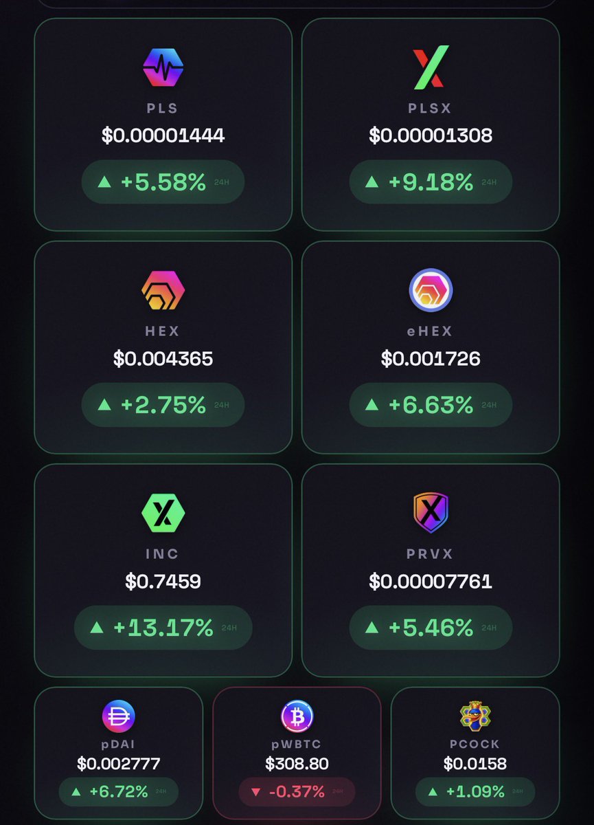 yourfriendSOMMI's tweet photo. ❤️💛💚💙

PulseChain resumes the Bull Market after surviving it’s Black Swan of Richard Heart bullposting. https://t.co/TX0GL0hg88