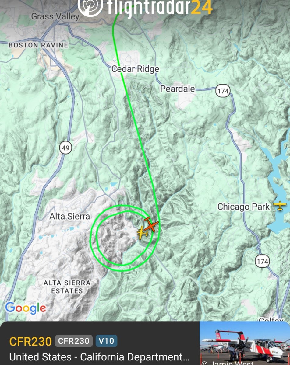 Elias_Funez's tweet photo. Air Attack 230 and air tanker 89 over the new start #vegetationfire off of Clover Valley Road, evacuations in place, fire now at dangerous rate of spread. #cloverfire #theunionnow #fireseason2026 @TheUnion https://t.co/vgqEiM2Yxy