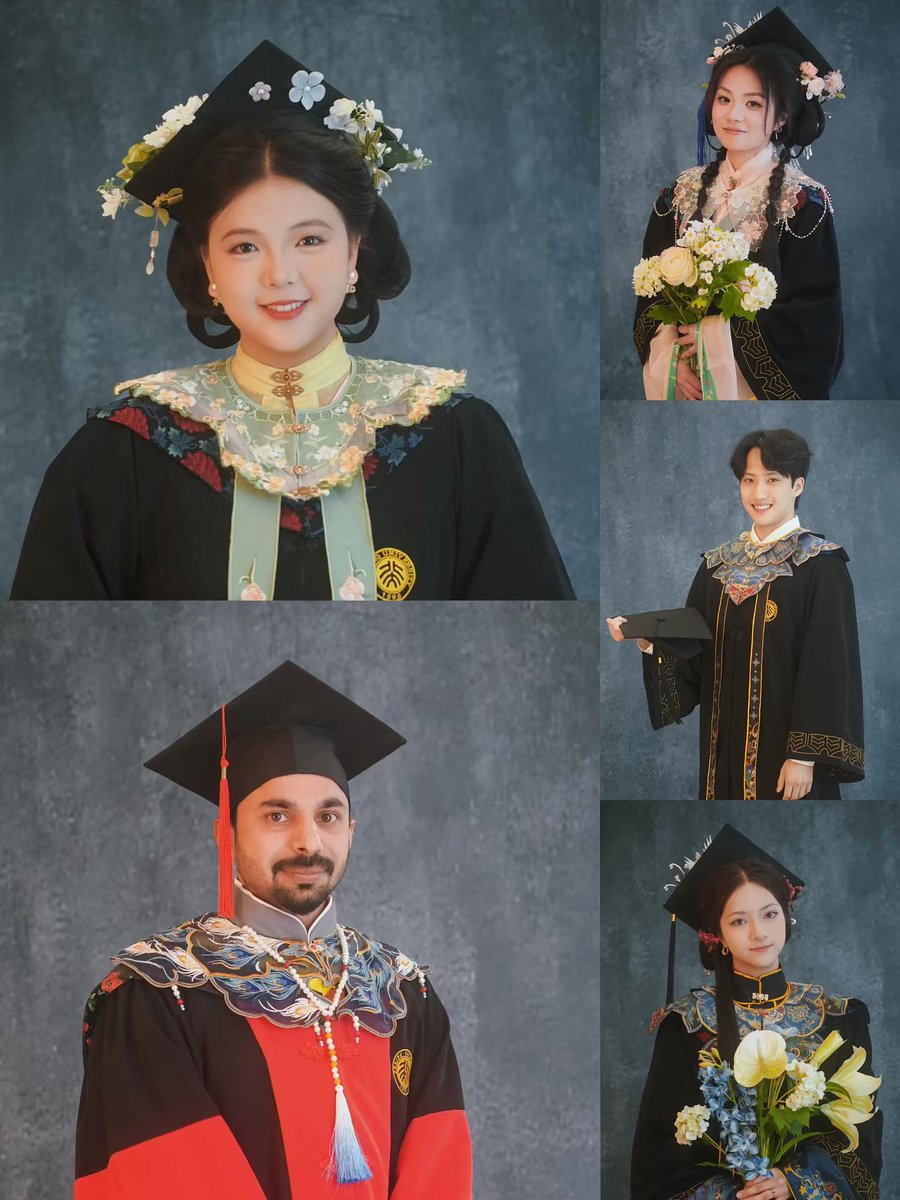 _monamorgana's tweet photo. Also... no. Just no. If you've seen the outfits, please just make sure you're informed and don't link them to that franchise. They are reminiscent / inspired by traditional Chinese graduation gowns (which are gorgeous imo, especially the more detailed versions!) https://t.co/euAFpusoqB