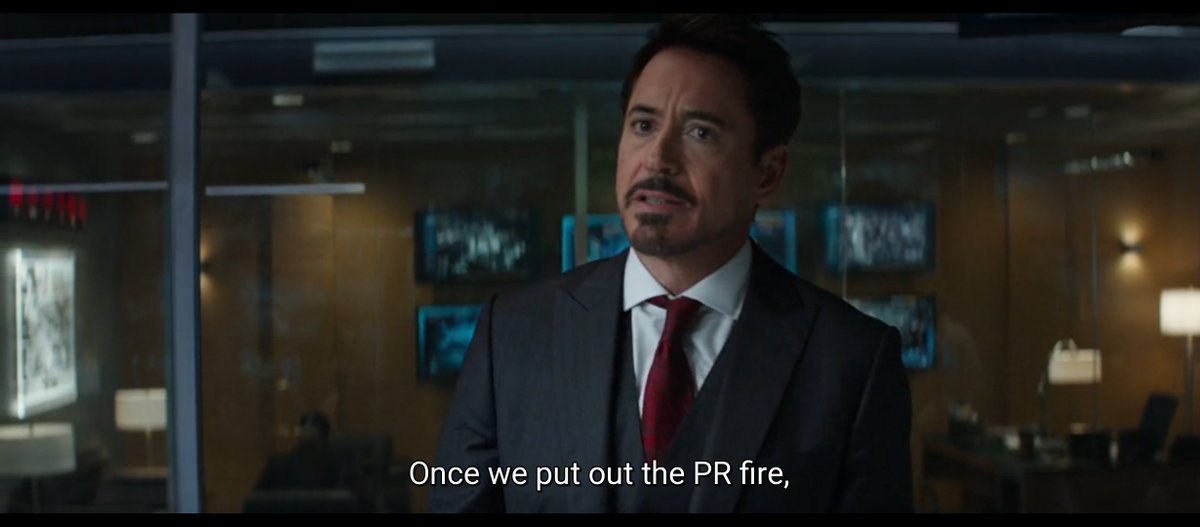 BleuJabs's tweet photo. Tony backed the accords so he could negotiate from the inside. He understood the politics at play. So well, in fact, that he managed to keep Spider-Man's identity safe from the UN.

Cap was just too stubborn to see the bigger picture https://t.co/o06ihH4uTA