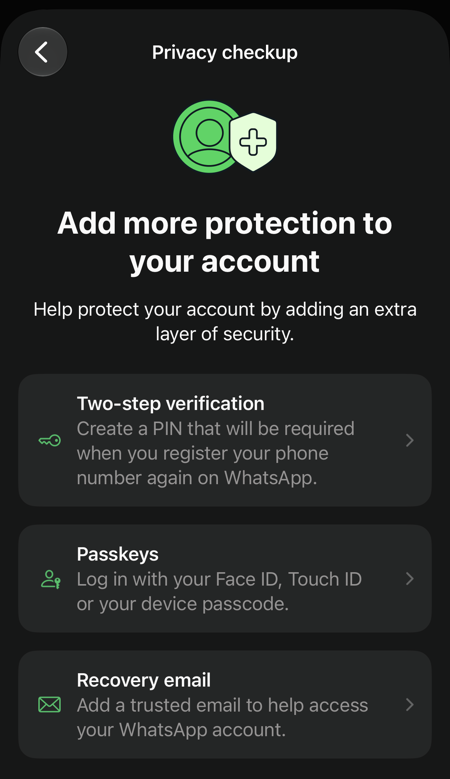 DaveTaylor's tweet photo. WhatsApp is a great alternative to text messaging, but how private is your account? Do you have the app locked down with biometrics? Here's how to fix things up and improve your device security: https://t.co/6ZiNQYh28p #whatsapp #faceid #security #privacy @WhatsApp https://t.co/4JhYEpHAH6