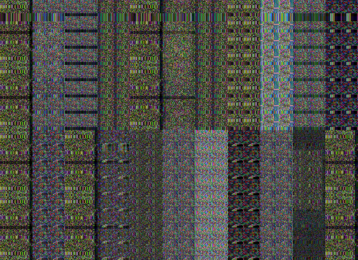 endless_mazin's tweet photo. Dead Cartridges (made with Corrupted Souls Engine’s Data Embroidery feature) https://t.co/dmmYXRc4P7