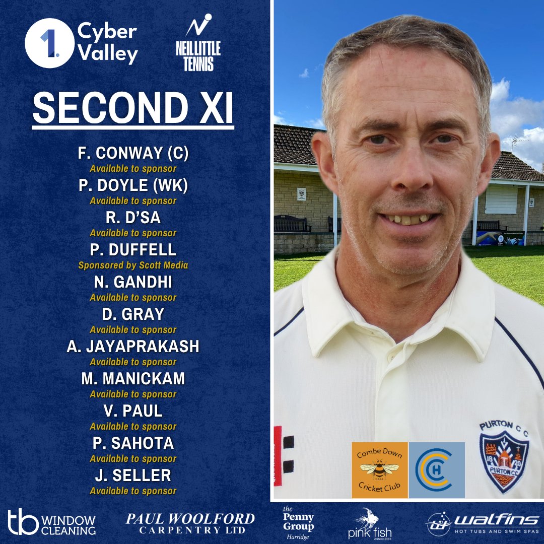 PurtonCC's tweet photo. For the penultimate time this season, it is matchday.

🏏 1st XI v Marshfield (A)
🏏 2nd XI v Combe Down (H)
🏏 3rd XI v Bathford 2nd XI (A)

@swsportsnews https://t.co/IInFzAYWEP
