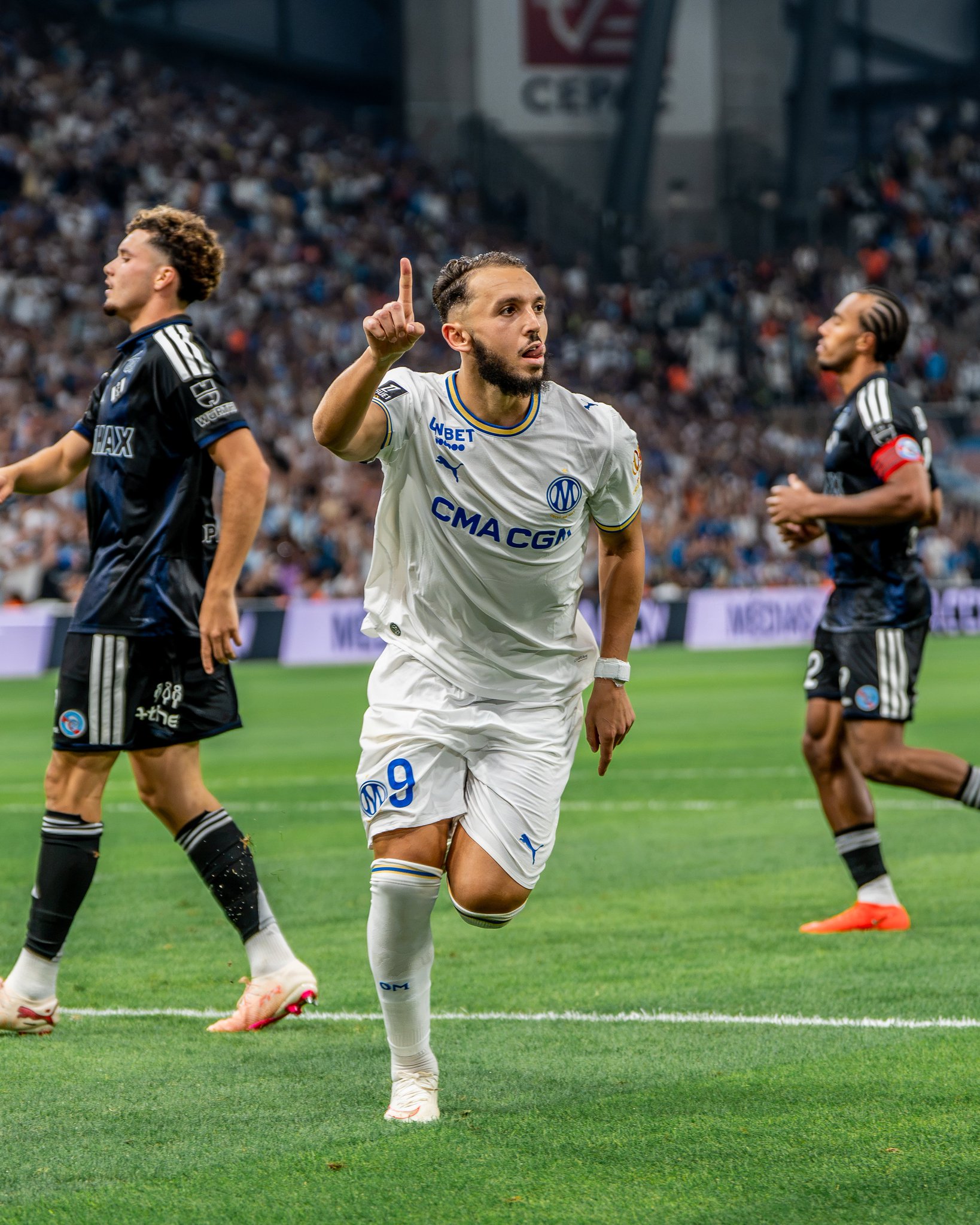 🚨 Amine Gouiri, après OM-Strasbourg :

"On avait à cœur de bien commen...