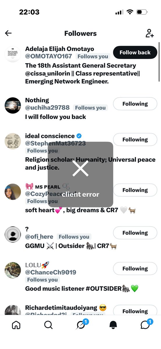 dave_ttw1's tweet photo. I’d be following back after a while pls 🙏 https://t.co/4kv6j1bWRl