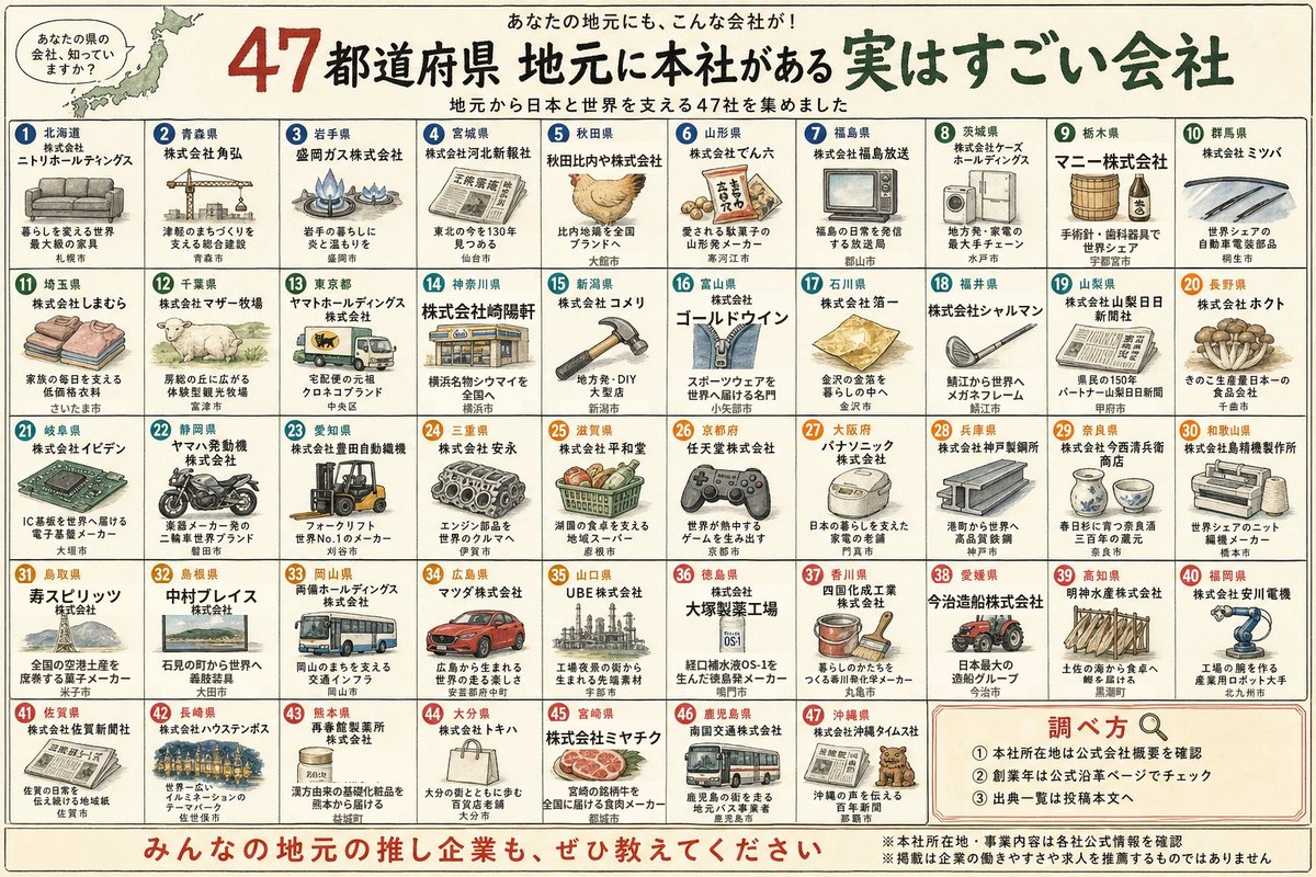 minami_tensyoku's tweet photo. あなたの地元にも、実はすごい会社があります。わが埼玉は「しまむら」、みなさんの県は？ https://t.co/MF1FmxoMsd