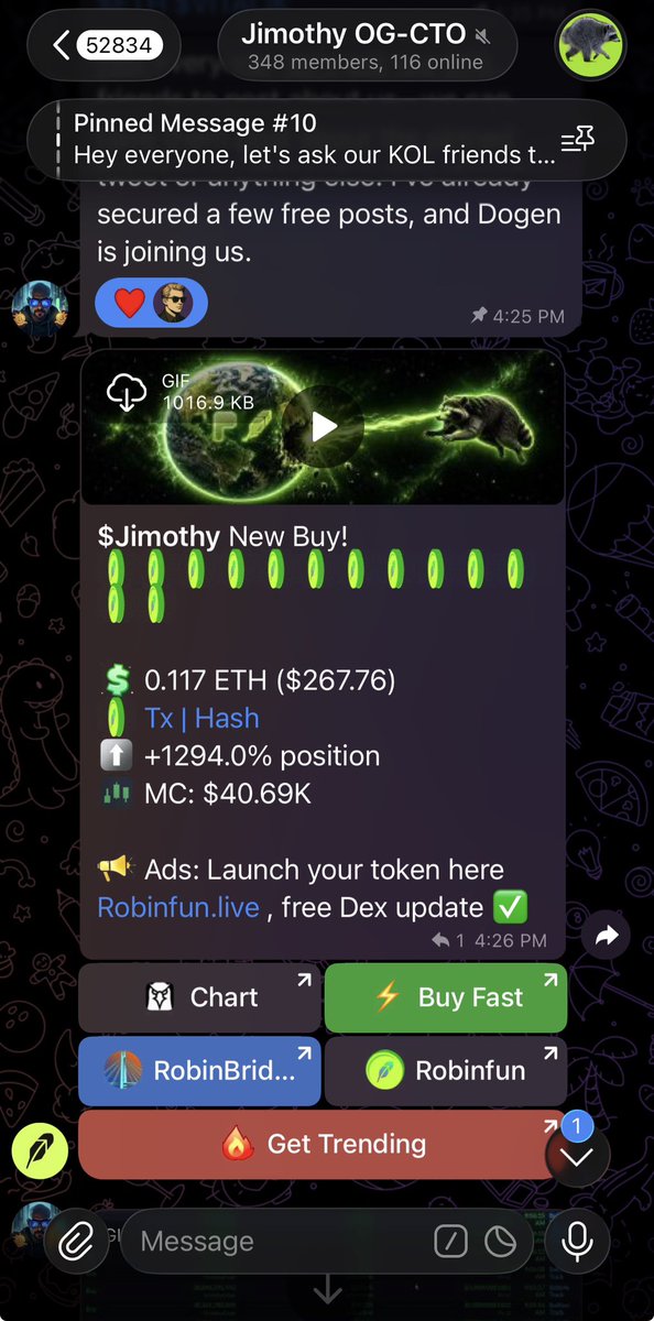 General73325620's tweet photo. Never fade me, GENERAL 🙂‍↔️

I spotted $JIMOTHY at 40K MC and kept grinding, shilling, and building.

Now we’re at 86K MC. 

Still building. Still early.
FADE $JIMOTHY AT YOUR OWN RISK
@OGJimothyPons 

Next stop: MILLION MC

#JIMOTHY #RobinhoodChain #Memecoins #CryptoTwitter https://t.co/414LSaanMe