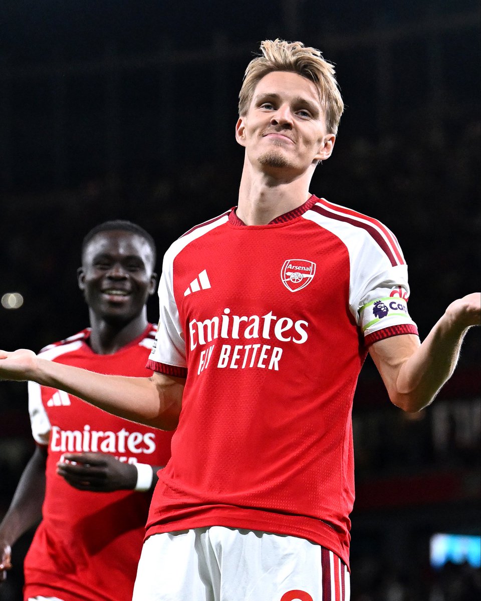 EduardoHagn's tweet photo. 🚨 Martin Ødegaard:

"The quality in the squad is unbelievable. You can put anyone on the pitch and they can perform at the highest level. We push one another to get better." ⚡️ https://t.co/95nRalijkJ