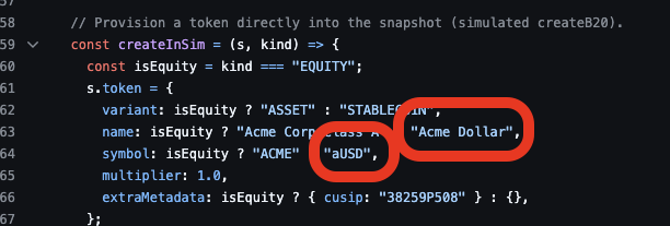 AcmeBasedCorp's tweet photo. B20 this, B20 that... but did you know Base gave its new B20 standard a fictional currency: Acme Dollar ($aUSD).

B20 is Base’s new native token system with cheaper transfers and token controls built directly into Base.

Inside Base’s official interactive B20 demo, its example stablecoin is:
Name: Acme Dollar
Ticker: aUSD

ACME is the fictional “company that makes everything,” made famous by Looney Tunes. Base used it to demonstrate payments, memos, gasless approvals and account controls using aUSD.

Live demo:
https://t.co/6Rql1WxoQC

Base’s official GitHub contains the exact name and ticker:
https://t.co/YtYOhuK1zh

The Acme Dollar is now a B20 memecoin through O1 Exchange, paired directly with USDC to complete the dollar lore.