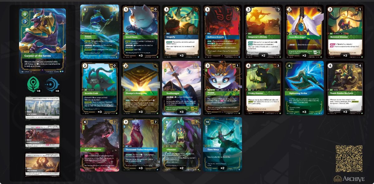 AlexShansLT's tweet photo. The jig is up, people keep asking me about my list, I guess I have to leak my Nasus list for #RQbarcelona https://t.co/1OTpeCykIN