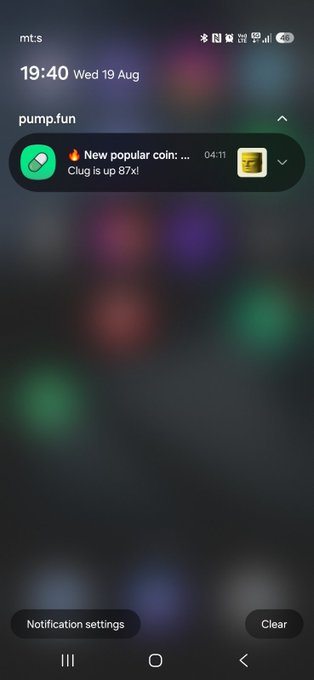 YYYYYsol's tweet photo. This is a good narrative read

Pumpfun is sending "New popular coin" notification every 30 minutes, let's run this and make this the NEW POPULAR COIN

Idk how we haven't ran this we can easily onboard EVERYONE FROM THE APP

$NPC

- NOW POPULAR COIN https://t.co/BADuDhJoxn