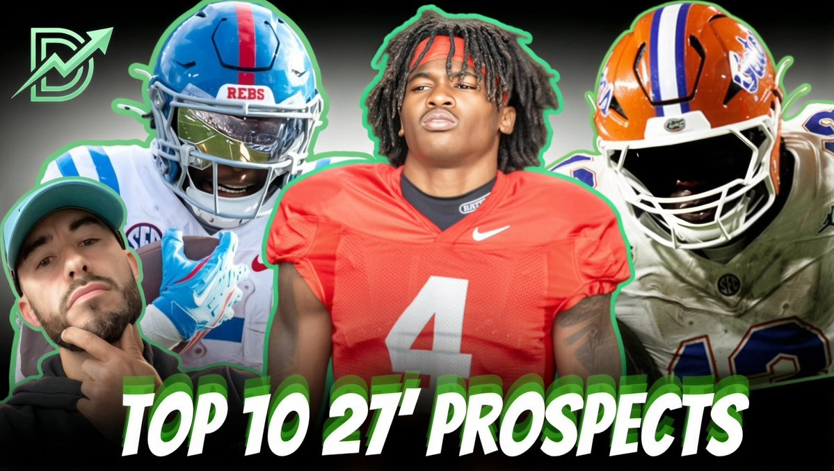 NerdBoiTakes's tweet photo. My top 10 prospects for ‘27

Only on @DynatyzeFF YouTube
🔗 ⬇️ 

https://t.co/Fk5VKVkDql https://t.co/Y9ngeg5fPW