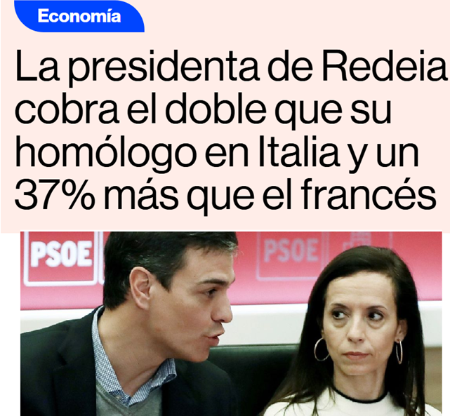 CCivicaCatalana's tweet photo. La presidenta de Red Eléctrica no tiene formación energética pero sí carnet del PSOE. 

Ha sido puesta a dedo por Sánchez y cobra más de 500.000 euros, más que sus homólogos europeos que sí tienen la formación y no sufren apagones.

Pero al menos no gobierna la derecha. https://t.co/kzpXfvaYJ3