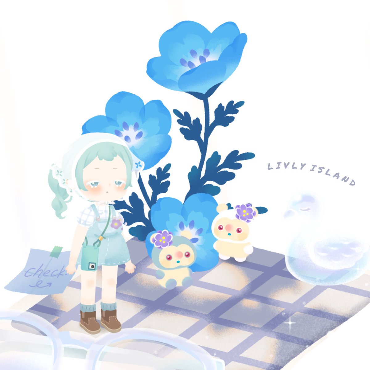 _____maaro's tweet photo. 🩵🪿

#Livlyisland #Livly #ﾘｳﾞﾘｰ https://t.co/PjK5lLe2wt