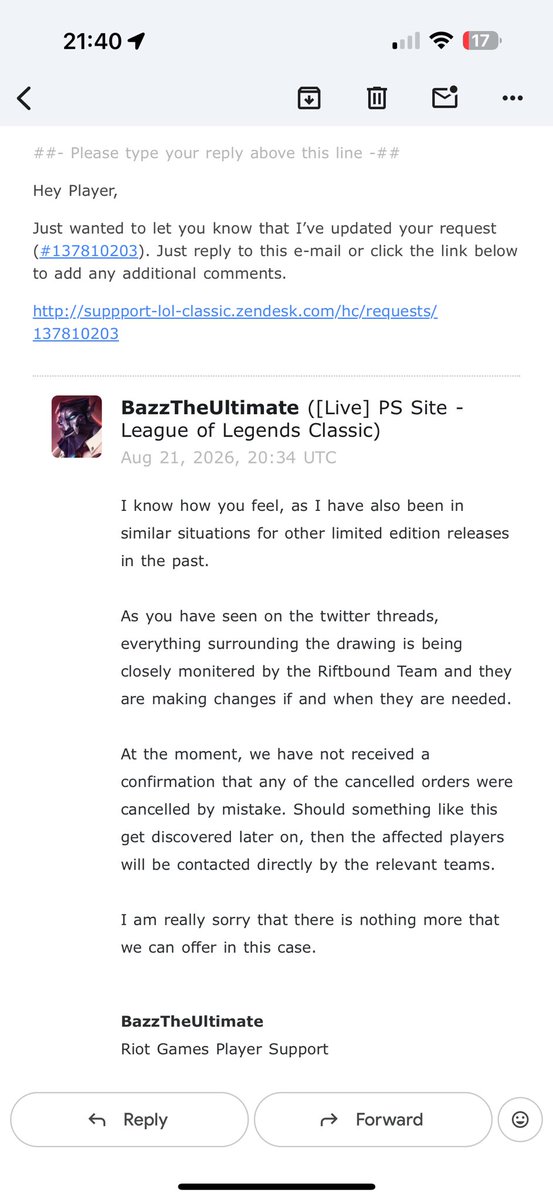 dylanjsmith1997's tweet photo. @Wololo323 @PhDan_ @playriftbound Let me know if you get anywhere please.

This was my latest update, really ruining my Friday evening https://t.co/wXwEIIIcci