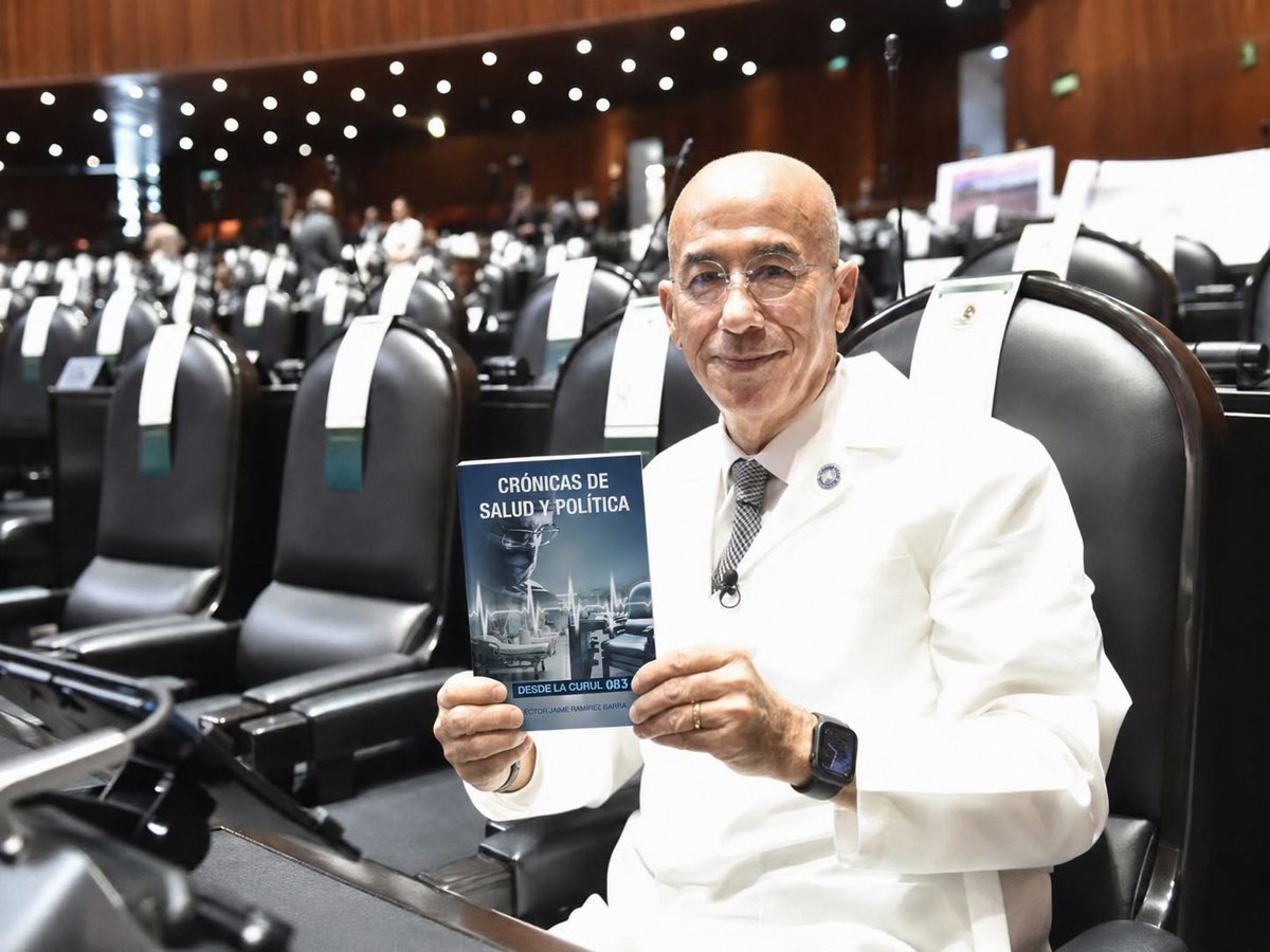 ectorjaime's tweet photo. ¿Por qué un médico como yo decidió participar en política? Simple: para cambiar el sistema de salud, aportando más de 40 años de experiencia en el sector

En Crónicas de Salud y Política reflexionamos sobre el sistema de salud que México merece

Cada iniciativa que hemos construido tiene una historia. A cada falla del gobierno respondimos con una propuesta.

En este libro te cuento mi trabajo como legislador federal y como médico, y las propuestas que he impulsado para transformar el sistema de salud y garantizar este derecho a todas y todos los mexicanos.