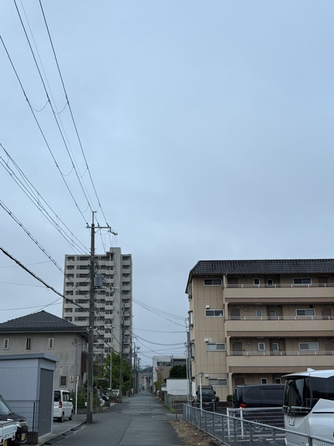 no1kamo's tweet photo. おはようございます。

昨日見積現場から市内へ戻ってきたら、路面が濡れてるし雷鳴が聞こえてます。

久々に降ったみたいです。

関東みたいなゲリラ豪雨は困るけど、もう少し降ってくれてもいいんじゃないかな。

夜は少し過ごしやすくはなったけど。 https://t.co/DdhbFcMe7x