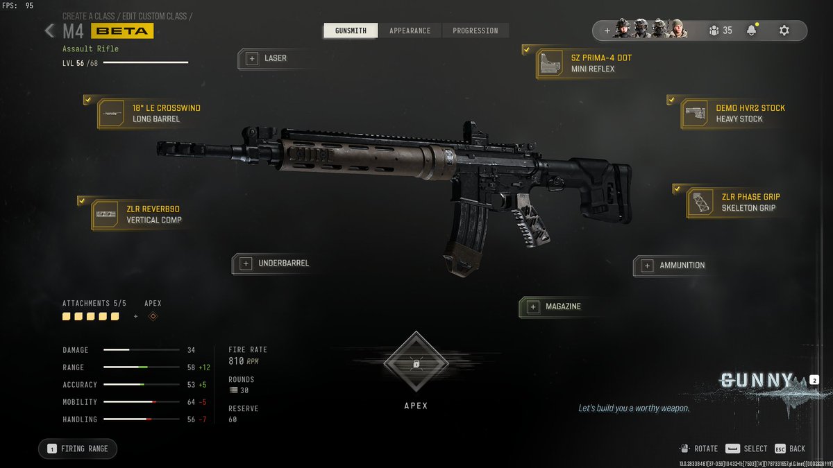 Saintfully_'s tweet photo. Best M4 Class in #MW4 Beta 💫 https://t.co/kf5aDaZqdH