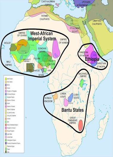 12156565's tweet photo. Ancient Kemet a Super Power of Ancient World for 1ks of Yrs, after fall it didn't stop.
Kingdom of Kush 
Kingdom of Aksum 
Mali Empire a Super Power #1 in World in 1300s. 
Songhai Empire 
Ghana Empire 
Benin Empire  
Kingdom of Kongo 
Great Zimbabwe
#Christianity #Church #Christ https://t.co/0kaiNRqGgU