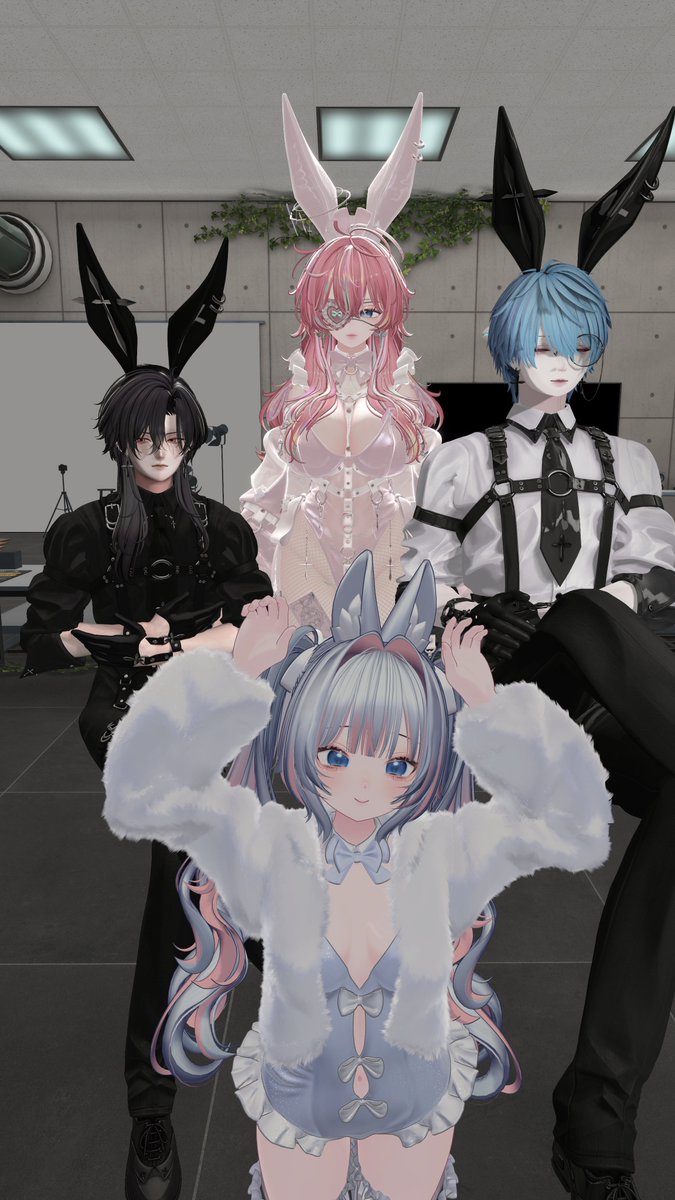 LerequinVR's tweet photo. 白いのと黒いの作ったのと一瞬生まれたバケモノ https://t.co/KJJRISHJ4O