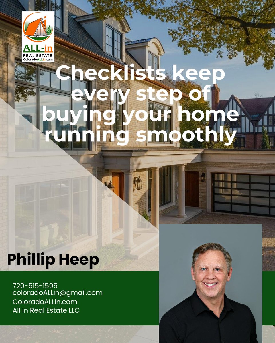philheep's tweet photo. Checklists and timelines don’t just organize a home purchase, they keep lending, inspection, and closing moving smoothly. 🗂️🔑

What’s one thing you always track on your homebuying list? https://t.co/jrzGJyqIfb
