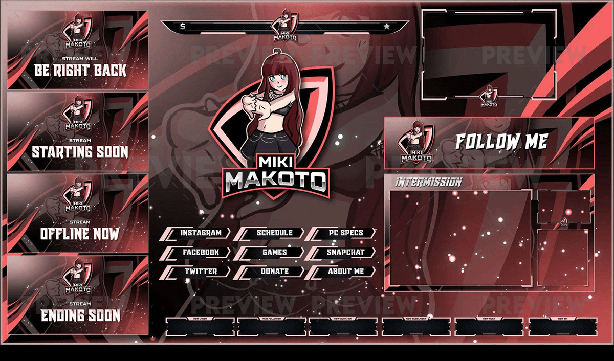 ExcinusDesigns's tweet photo. Happy with how this overlay came together. My client couldn't stop talking about the final version. 😎

HMU If anyone need/looking for someone Graphic designer, GFX artist, who do/make Logo, Banner, Thumbnail, Emotes, Sub badges, Overlay, Kick/Twitch packages, Stream Revamp/Branding, Illustration, Pixel art, 2D/3D Animation with UNLIMITED REVISIONS!🤍