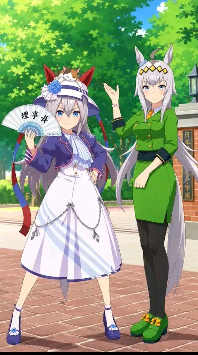 TheBayHarborUMA's tweet photo. A normal day in Tracen https://t.co/f87FsRODaM