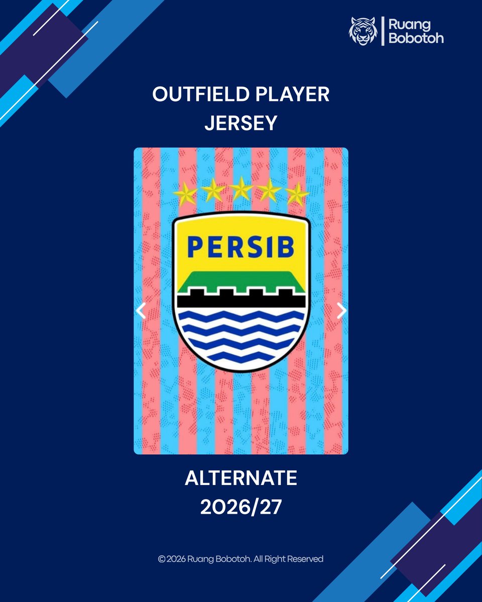 RuangBobotoh's tweet photo. Outfield Player Jersey https://t.co/Hc44mcn1U2