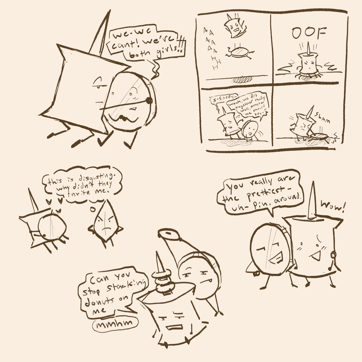smallpaperstar's tweet photo. coinpins (slight suggestive warning btw) https://t.co/o4F4ciUAol