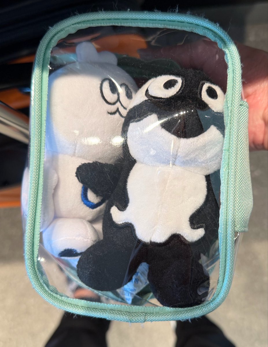 madoPpomu's tweet photo. ちびグランパスくんとちびハーチモとアウェイ遠征 https://t.co/afY1u7OyR3