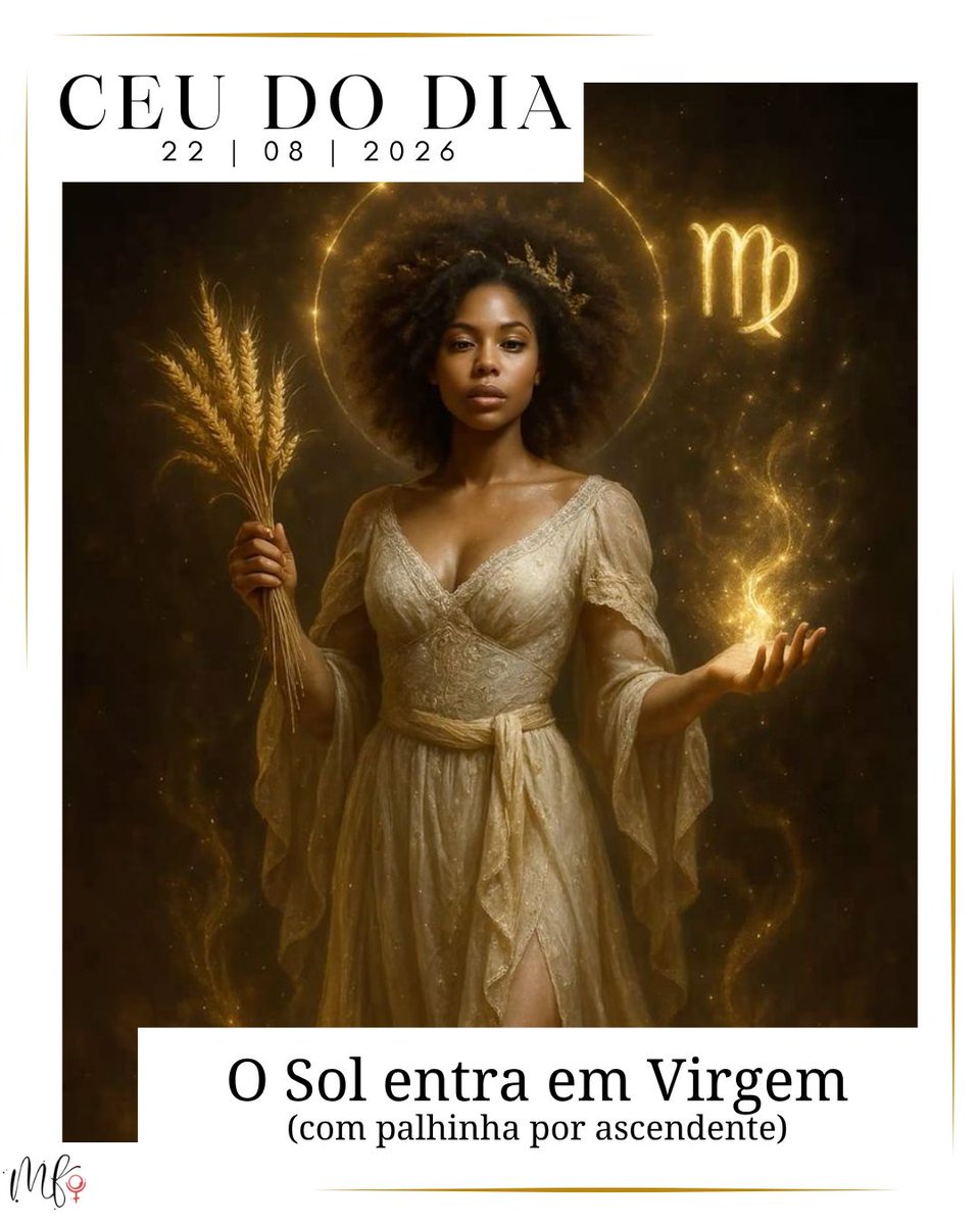 marciaquitete's tweet photo. Céu do dia 22/8/26.
Tem dias que são uma passagem. Sábado é assim: começa com o céu ainda "em chamas" e termina com tudo "pousado em terra".
(Leia mais na assinatura do céu do dia digital) #signos #astrologia #relacionamento #ceudodia #marciafervienza #previsoesastrologicas https://t.co/EKfHTwTPWM