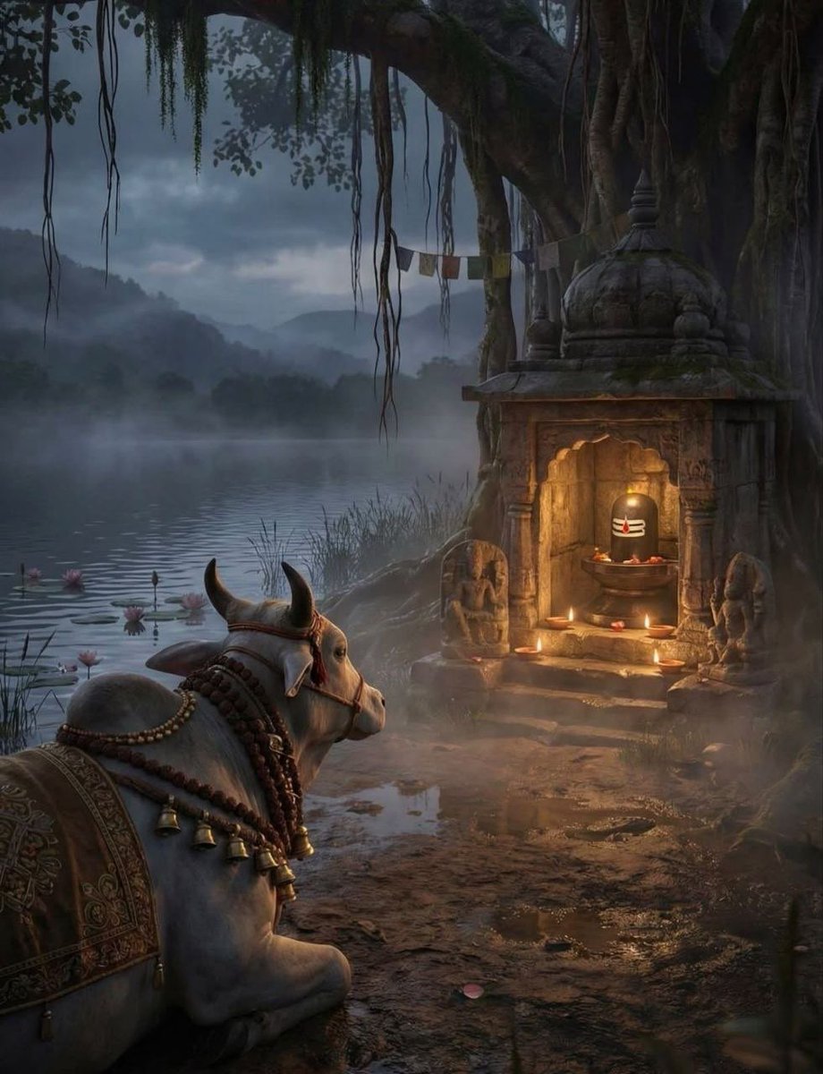 TheVedant108's tweet photo. जब जिंदगी तुम्हें राख़ कर दे, तो घबराना मत-
महादेव अपना सबसे पवित्र श्रृंगार राख़ से ही करते हैं..

Har-Har Mahadev 🖤✨ https://t.co/acBn63dMYi
